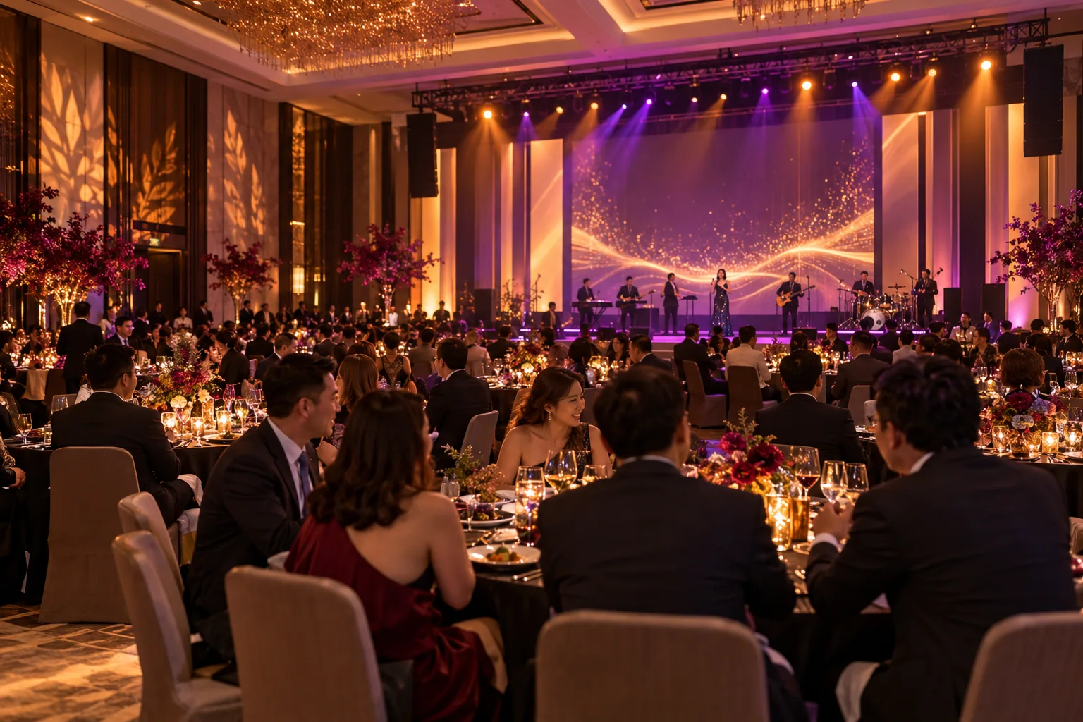 Original generated photograph for the fictional Annual dinner sample
