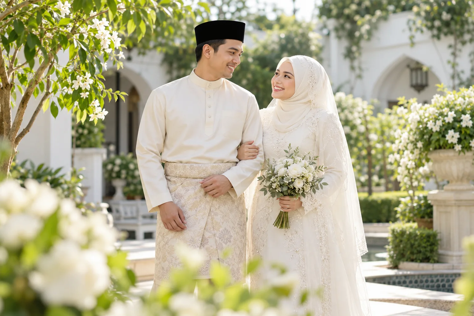 Original generated photograph for the fictional Wedding sample